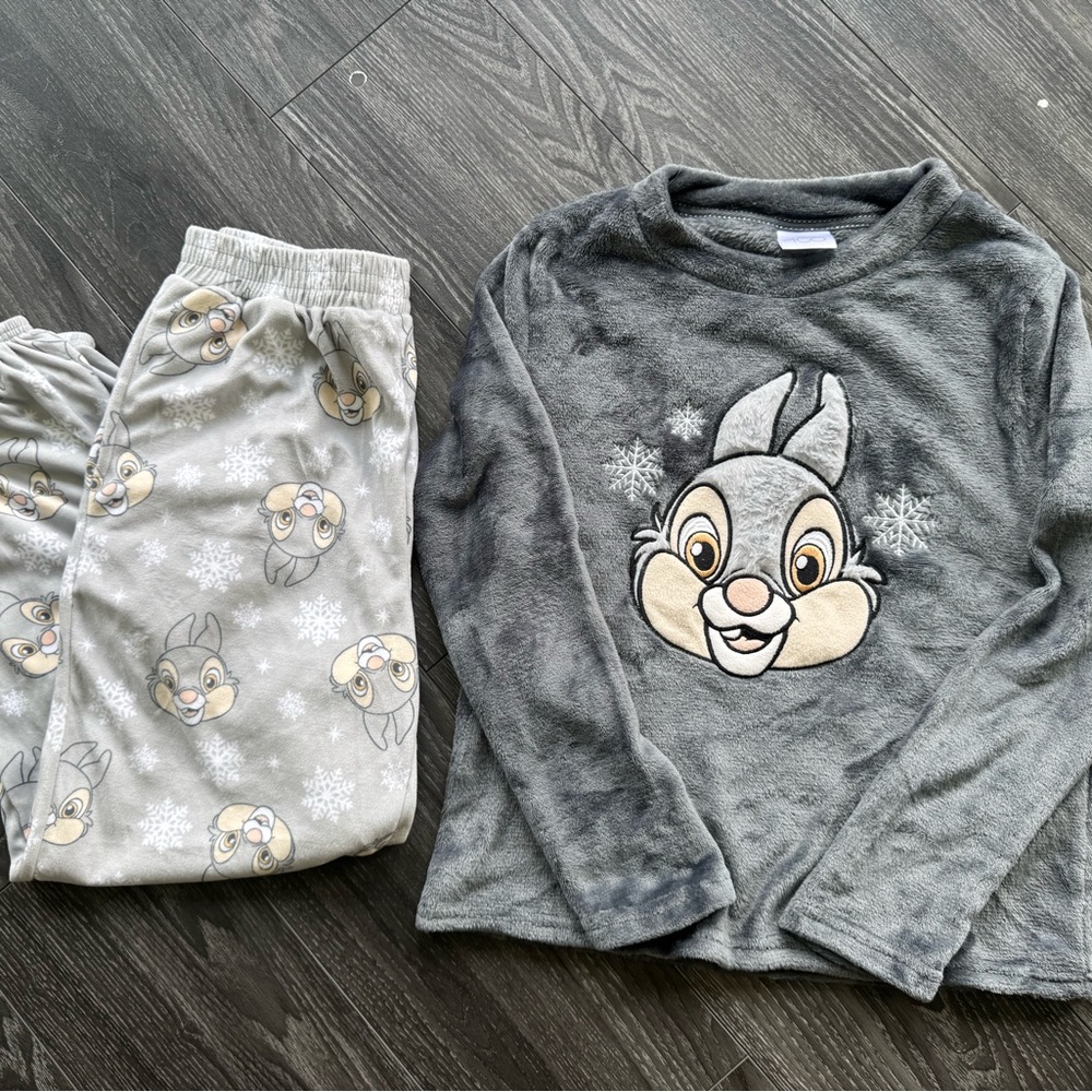 Disney 100 limited edition Pajamas with Thumper Size xs/small 0-2